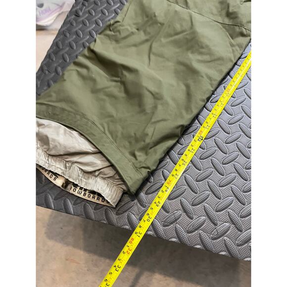 RIDE SNOWBOARDs Men's Snow Pants Ski Snowboarding Cell Five Series Medium Green - Picture 6 of 8